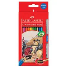 Faber Castel Classic Color Pencils 12 Colours