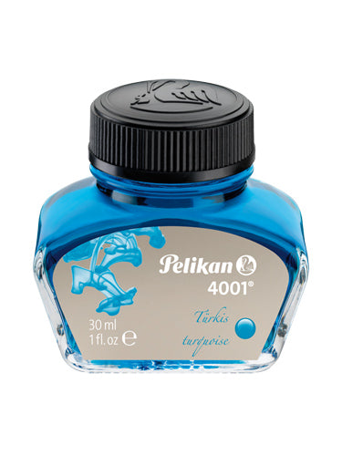 Pelikan 4001 Fountain Pen Ink Bottle 30ml - Torquise