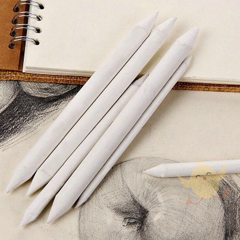 Charcoal Blender Blending Stump White for Sketch Drawing pack of 3