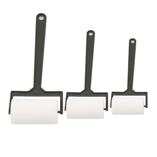 3pcs White Roller Sponge Brush