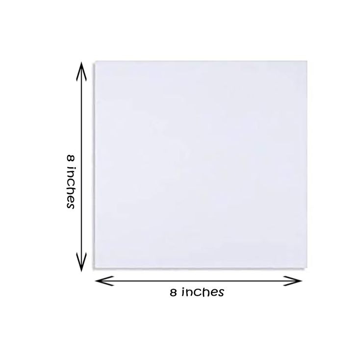 Artist Canvas Board For Paintings (3 pcs)
