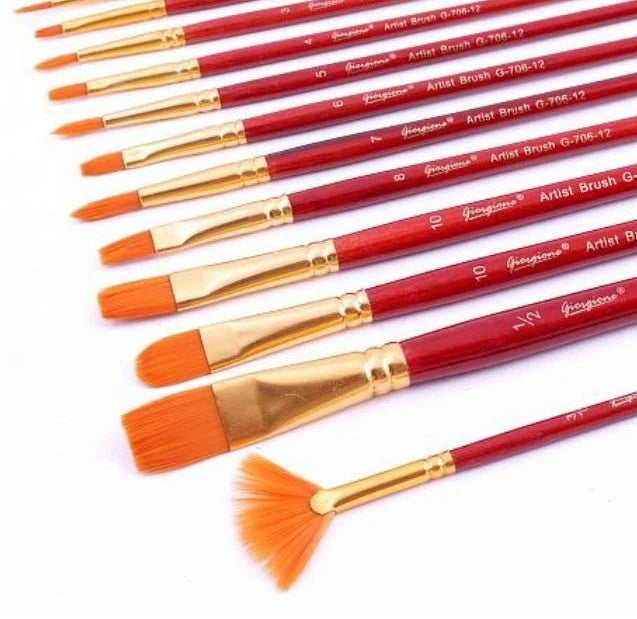 Giorgione Artist Brushes