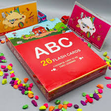 Flash Cards in English Alphabets ABC 26 pcs