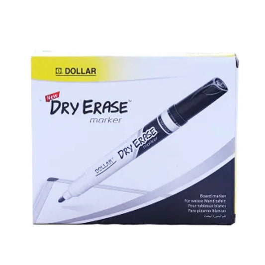 Dollar Board Marker Pen (Black) pack of 12