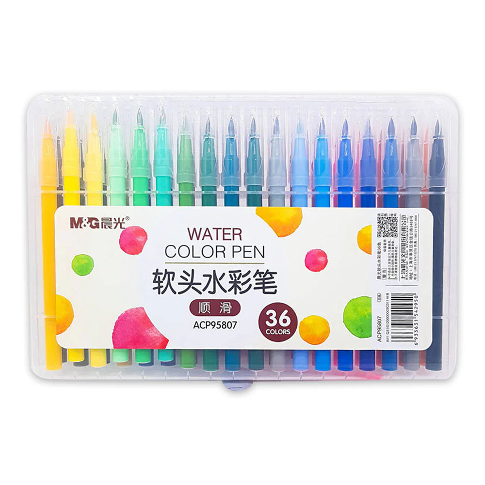 M&G Soft Brush Tip Water Colour Markers