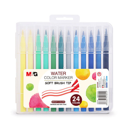 M&G Soft Brush Tip Water Colour Markers