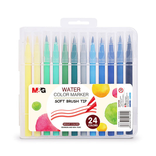 M&G Soft Brush Tip Water Colour Markers
