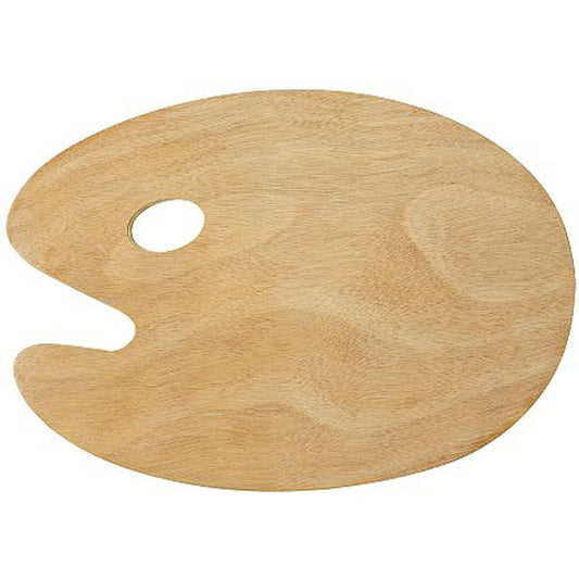 Wooden Artist Pallette For Oil And Acrylics 16 Inch / 40 Cm