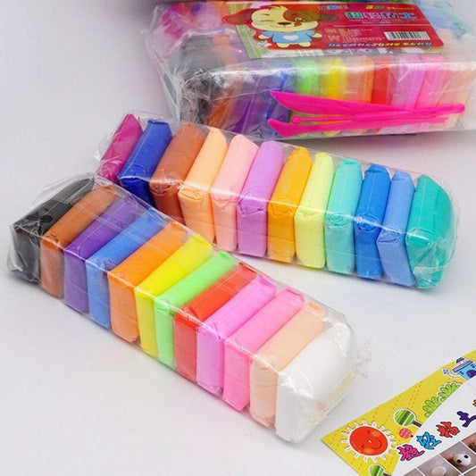 12 pcs Polymer Light Clay Slime