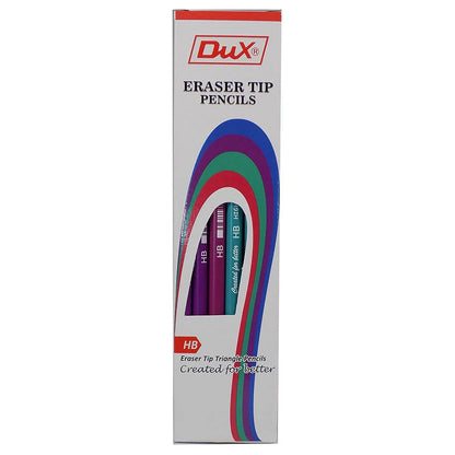 Eraser Tip Pencils Rubber Pencil 12 Pcs Pktdux