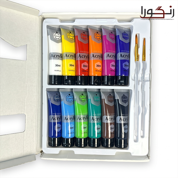 Keep Smiling Acrylic Paints Set