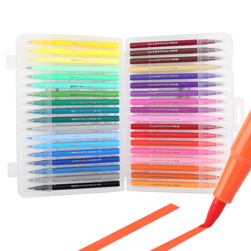 M&G Soft Brush Tip Water Colour Markers