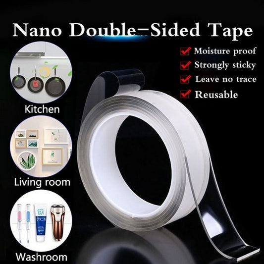 (Pack of 5 Pcs) Double Sided Magic Tape