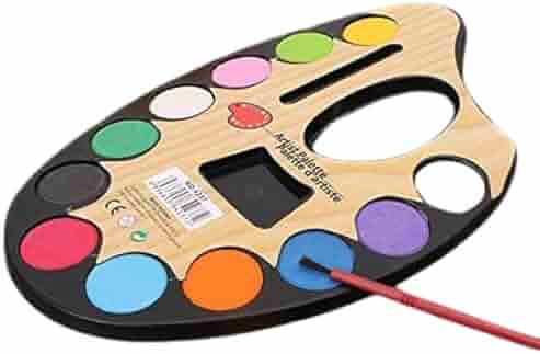 Water Colour Palettes 12 Colours with FREE Paint Brush