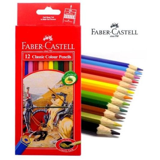 Faber Castel Classic Color Pencils 12 Colours