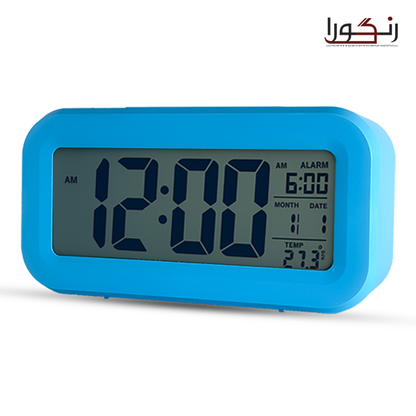 Smart Digital LED Alarm Clock with Temperature & Date