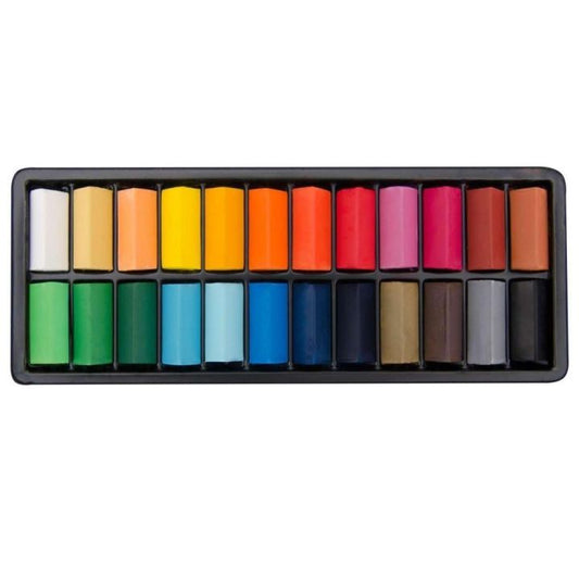 TITI Soft pastel 24 Fine Quality Pastel - Half Stick