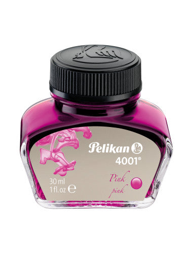 Pelikan 4001 Fountain Pen Ink Bottle 30ml - Pink