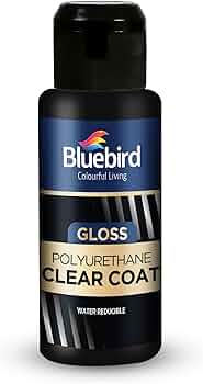 Blue bird Polyurethane Clear Coat Gloss 100ml