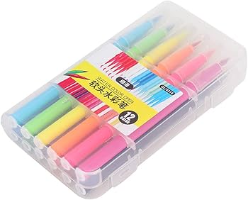 Soft Brush Tip 12 Water Color Marker