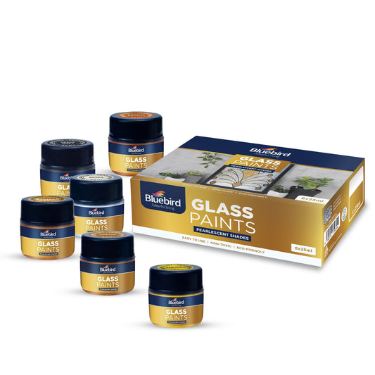 BLUE BIRD Glass Paints