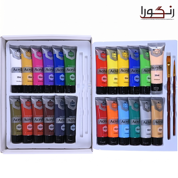 Keep Smiling Acrylic Paints Set