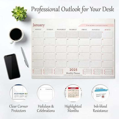 Table Planner 2025 - Large - A2 Size