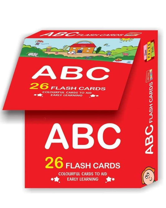 Flash Cards in English Alphabets ABC 26 pcs
