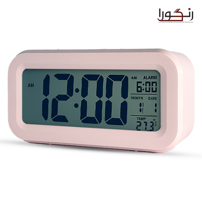 Smart Digital LED Alarm Clock with Temperature & Date