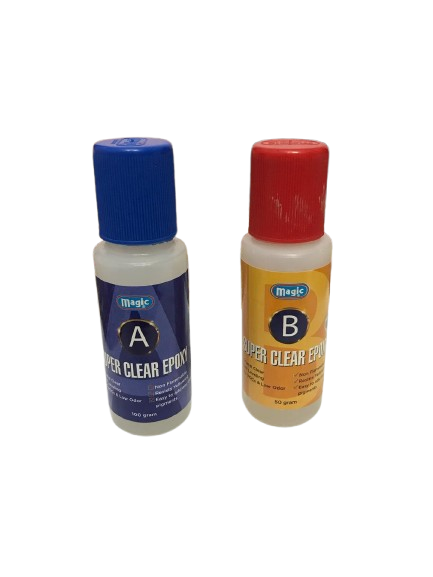 Magic Super Clear Epoxy Resin Kit – Part A & B (100g Each)