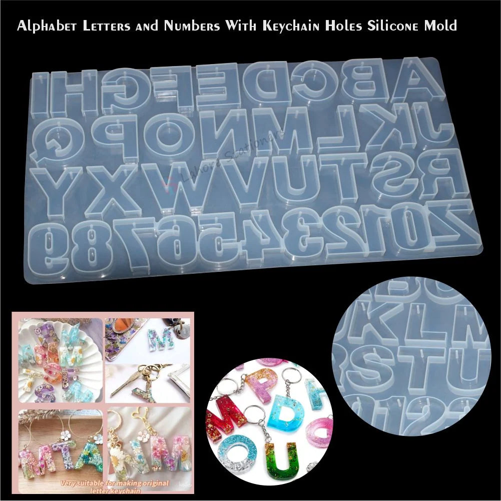 Abc keychain Mold