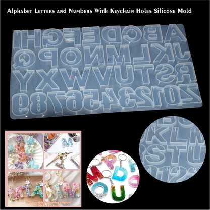 Abc keychain Mold