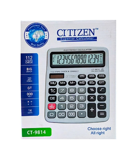 CT-9814 Check & Correct Calculator