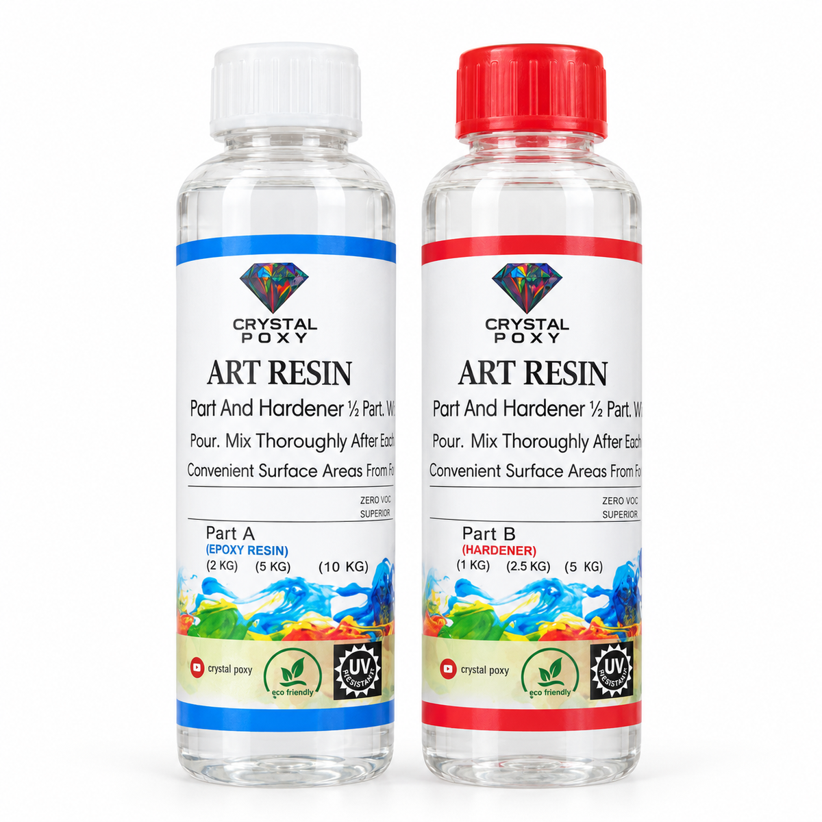 Crystal Poxy Resin 150gm