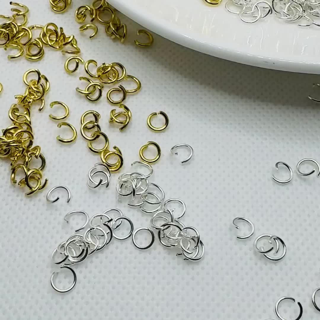 keychain Jump Rings 20 pcs pack