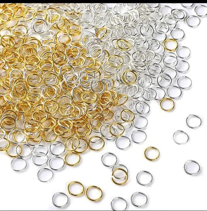 keychain Jump Rings 20 pcs pack