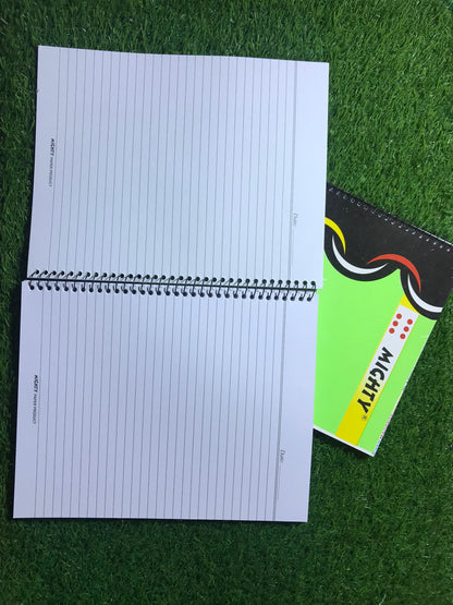 Good Quality Single-Rule Paper A4 size Subjects Spiral Notebook