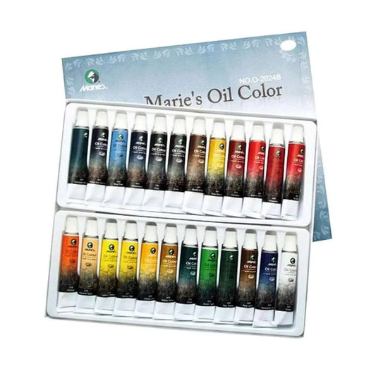MARIES Oil Painting 24 Color set 12ml