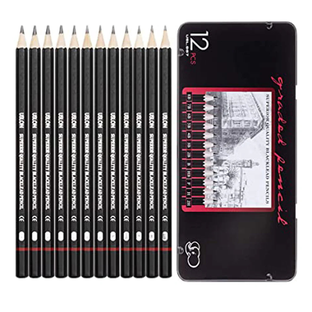 Sketch pencils set