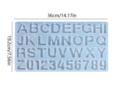 Abc keychain Mold