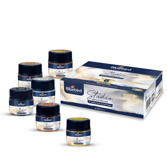 Studio Acrylic Colours Pearlescent Shades