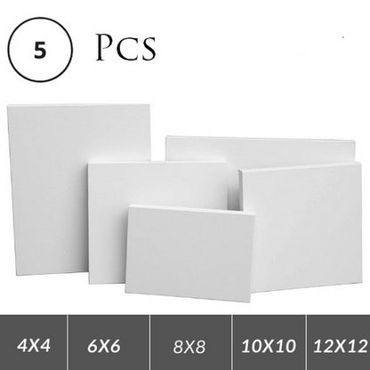 Artist Canvas Board For Paintings  (3 pcs)