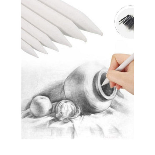Charcoal Blender Blending Stump White for Sketch Drawing pack of 3