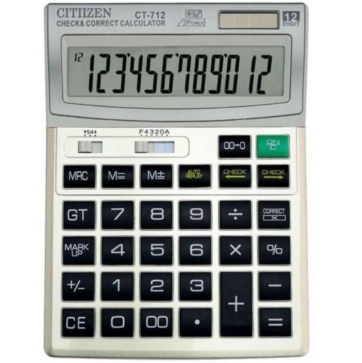 CALCULATOR CT-712 - 12 Digits