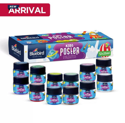 BLUE BIRD Kids Poster Paints