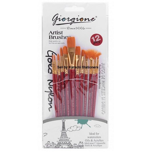 Giorgione Artist Brushes