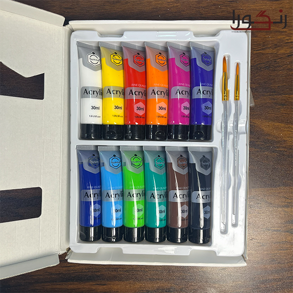 Keep Smiling Acrylic Paints Set