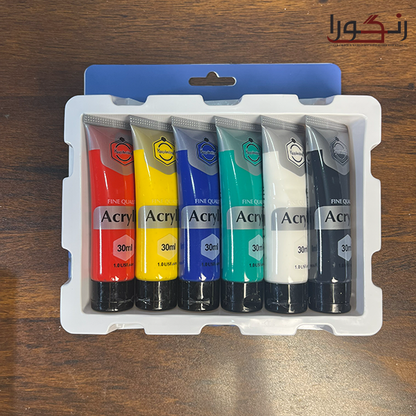 Keep Smiling Acrylic Paints Set