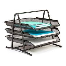 Heavy Duty Metal 3 Tier story Desktop Document Letter Tray
