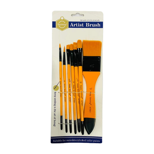 Keep Smling 7pcs Artist Brush Set